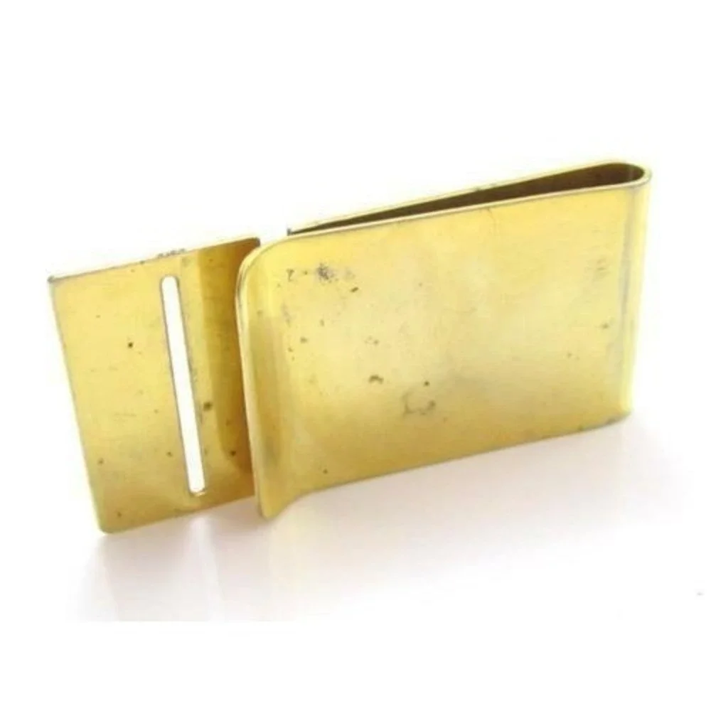 Vintage Classic Gold Plated‎ Money Clip*Men's Jewelry Accoutrement